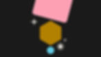Abstract image of a stylized figure in cream, set against layered pink, orange, and green arches with a blue background. Vibrant and modern.