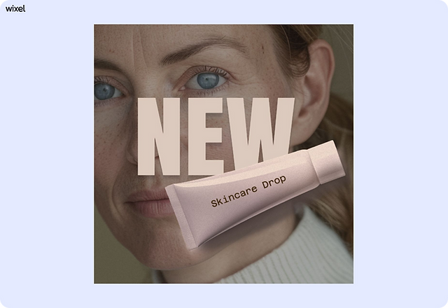 Sleek Clean Beauty Instagram Post