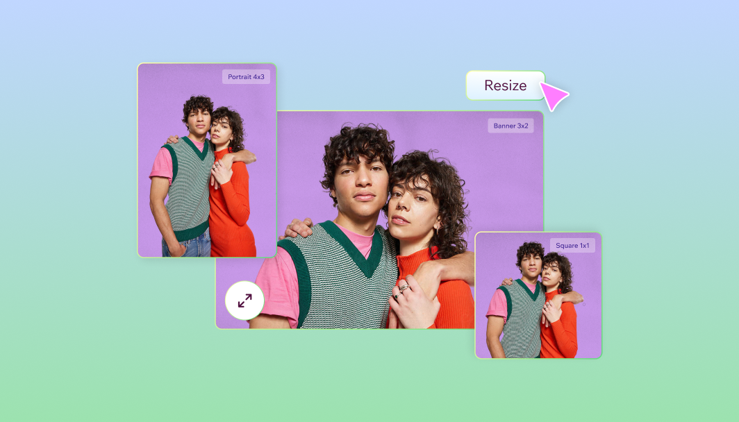 How to resize an image