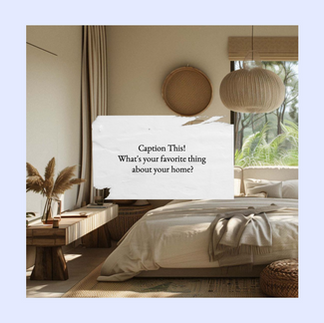 Modern Clean Home & Lifestyle Instagram Post