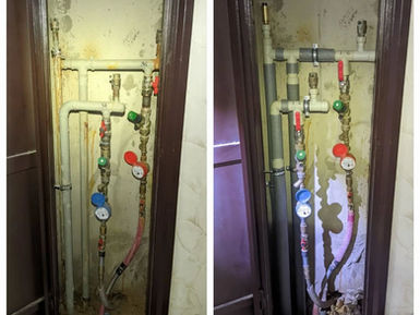 Заміна внутрішньобудинкових мереж ЖЕО