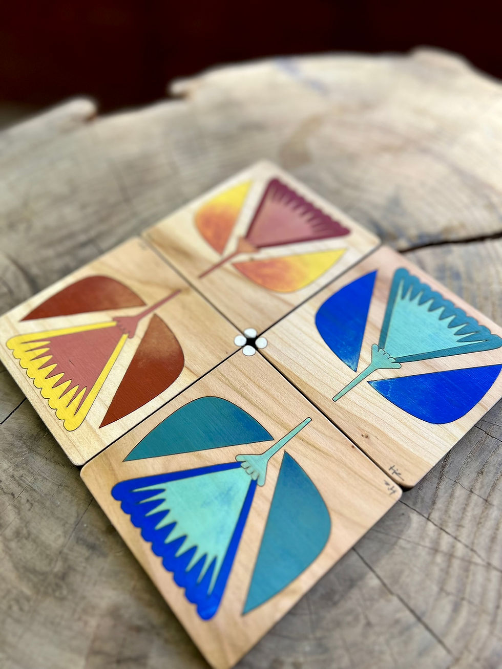 Thumbnail: Petal Prints: Sunset Rooted