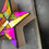 Thumbnail: Gold, Pink and Purple 7cm Star