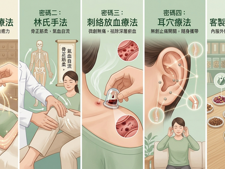 五大獨門無憂方法,零死角幫你解決任何痛症問題