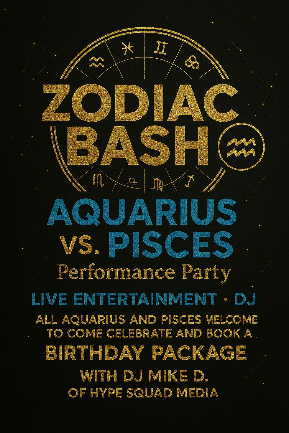 ZODIAC BASH Party Series