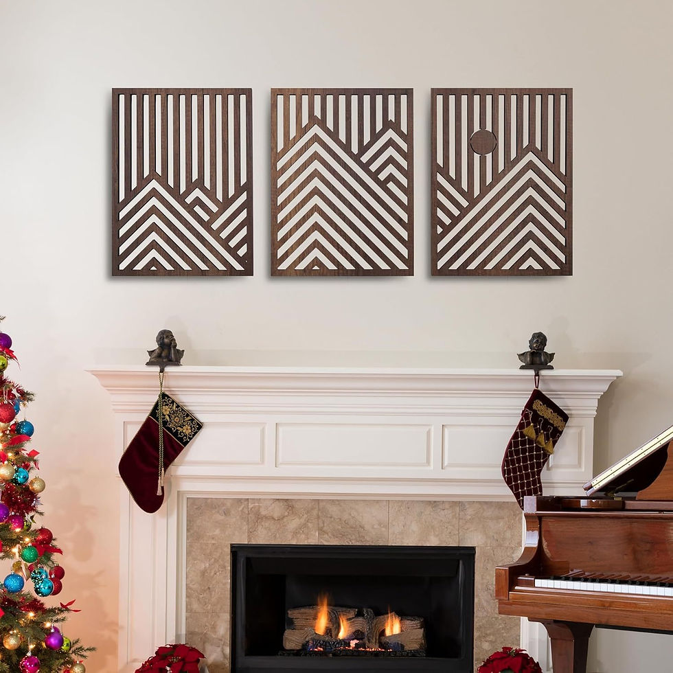 Thumbnail: Wooden Palm Leaf Wall Hanging Decor