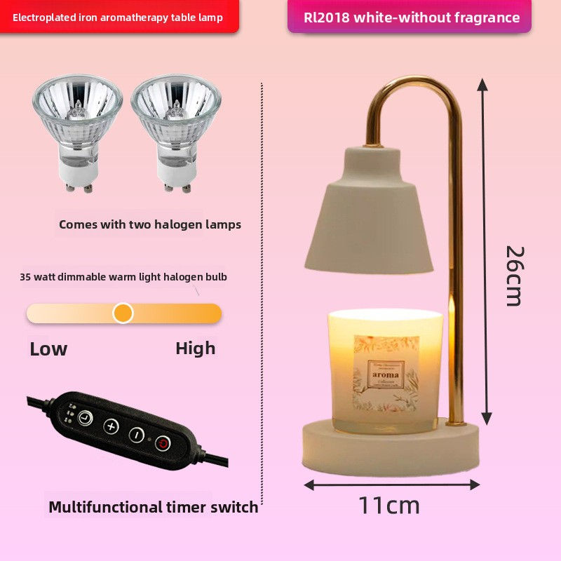 Thumbnail: Retro Scandinavian Melt Wax Aromatherapy Table Lamp