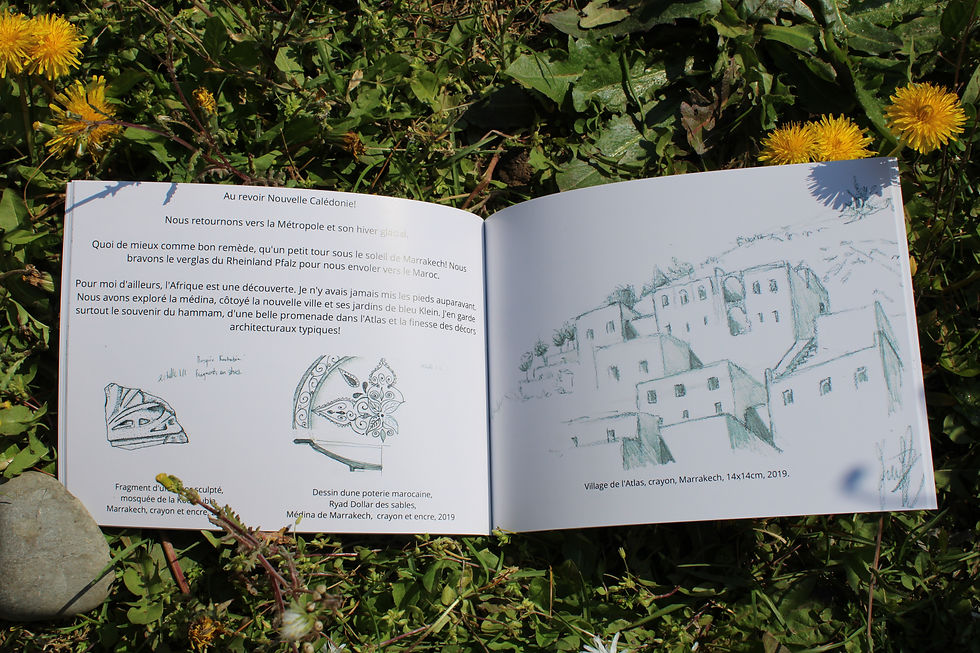 Miniature : Les sorties de routes de l'IDAAR, Carnet de dessins et croquis