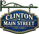Clinton Main Street Logo Sign