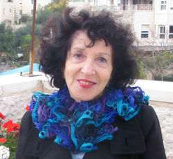 צעיף טורקיז