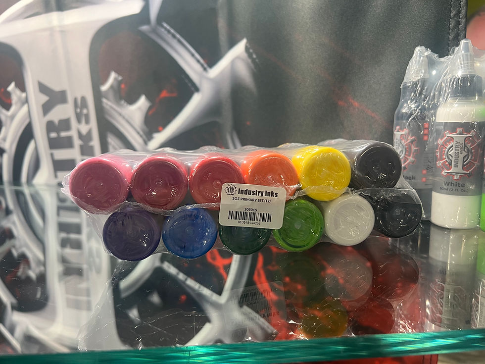 Thumbnail: Industry Ink Primary Set 2oz
