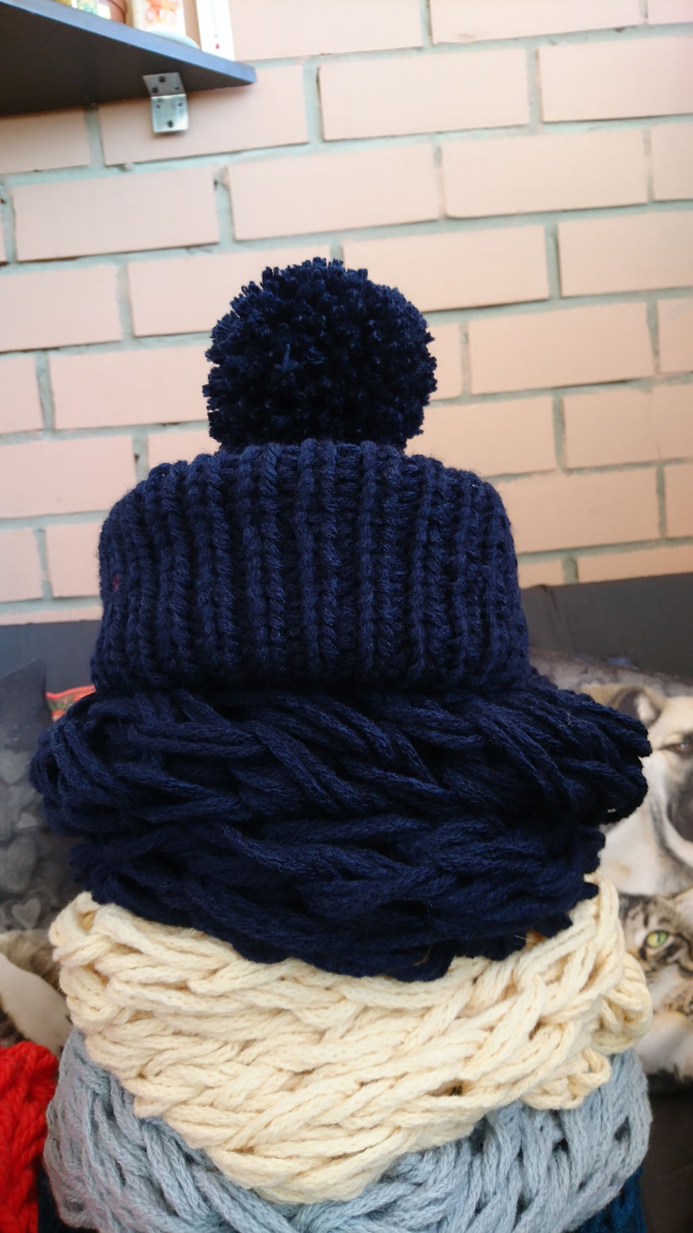 Миниатюра: Черно-синий комплект 