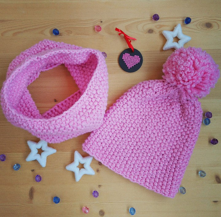 Миниатюра: Жемчужный розовый комлект 