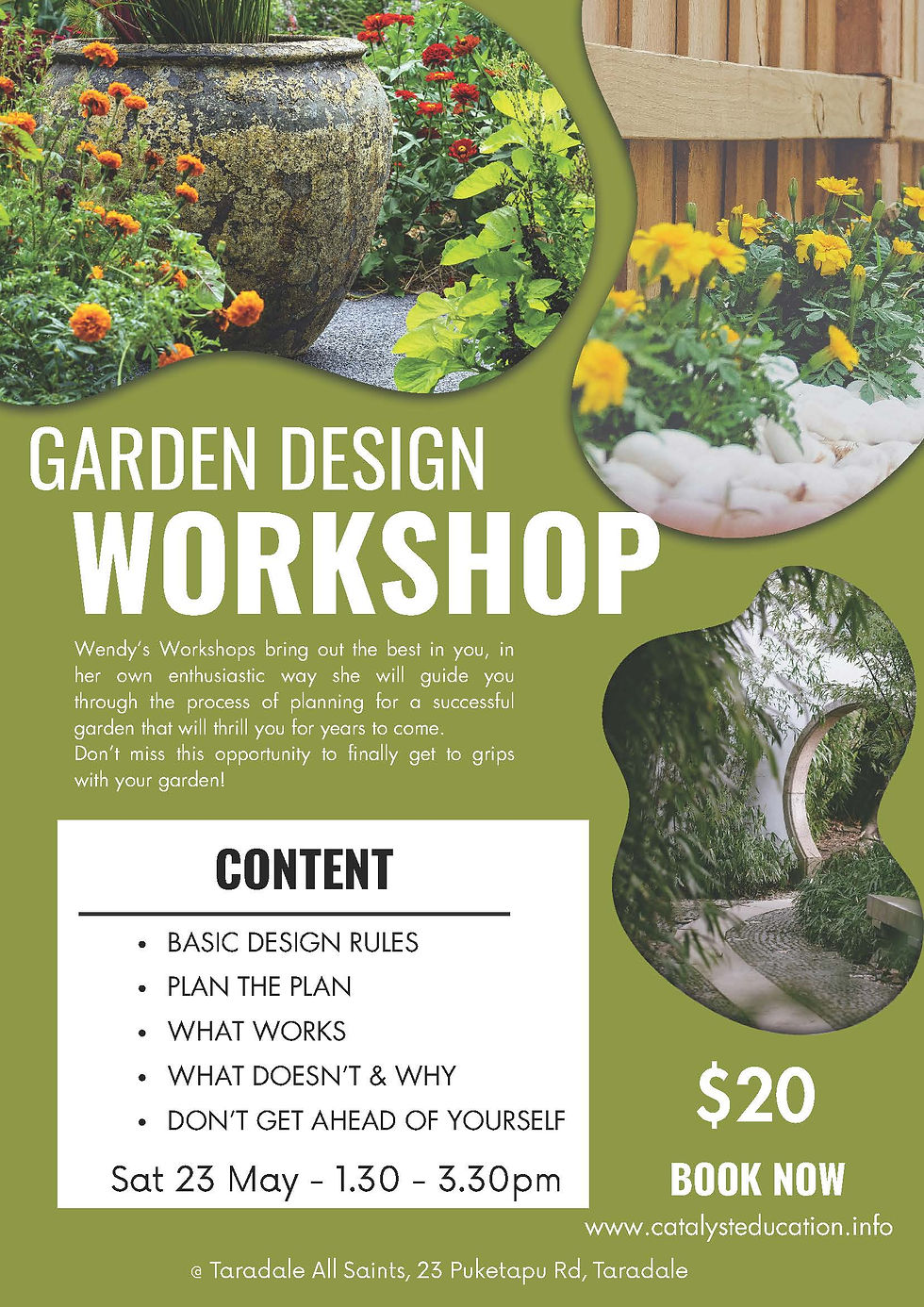 Workshop fundraisers