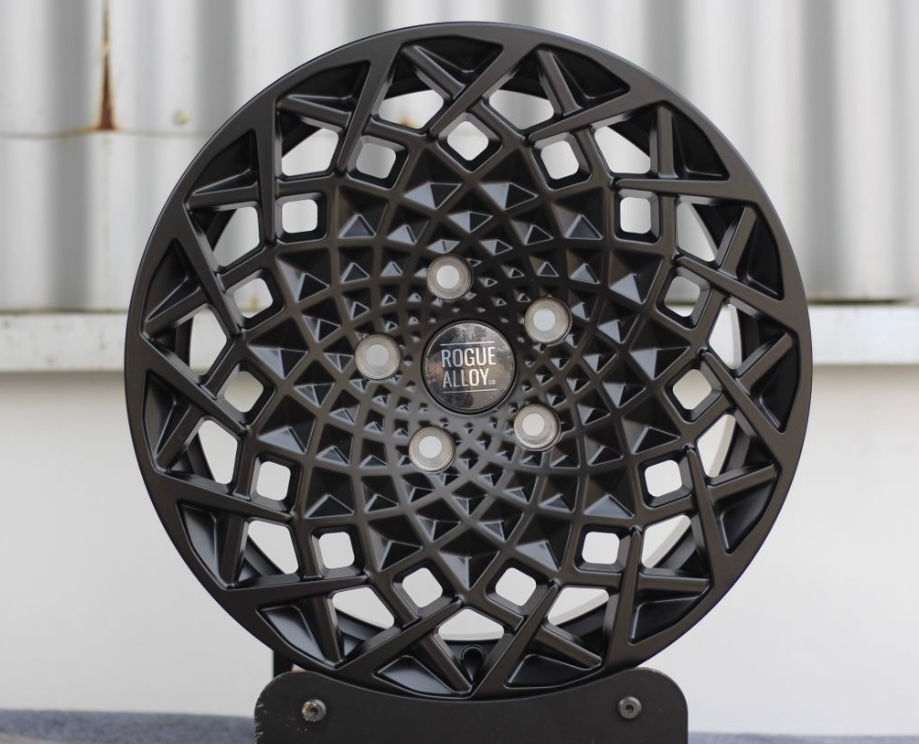 Thumbnail: 1x 17” REVOLUTION SATIN BLACK 6000KG LOAD RATING