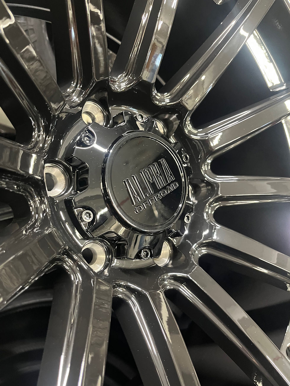 Thumbnail: 20” ALPHA MACHETE GLOSS BLACK ALLOYS  