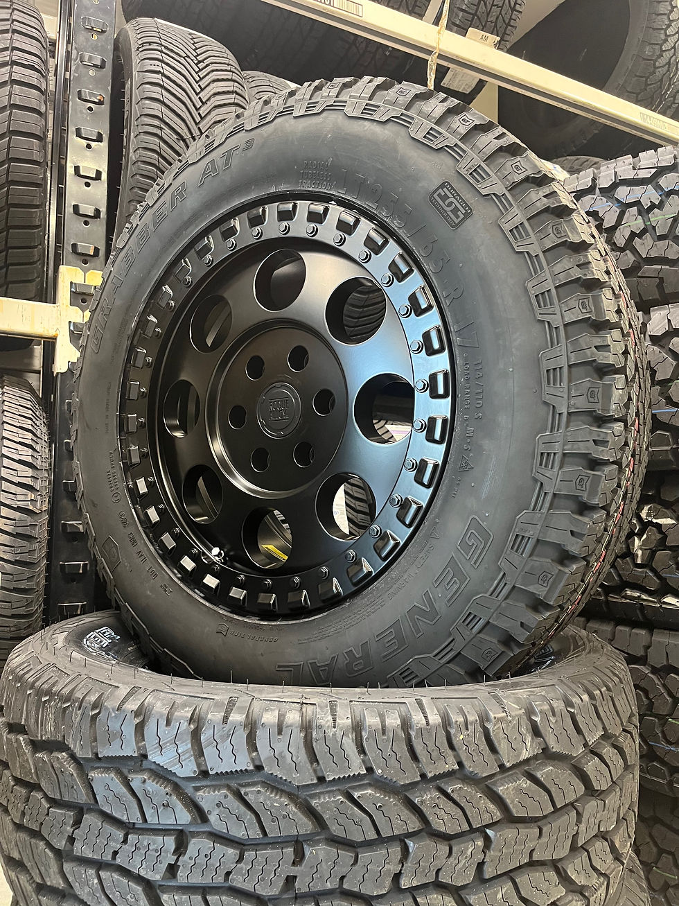 Thumbnail: 1x 17” RAPTOR SATIN BLACK 6000KG LOAD RATING
