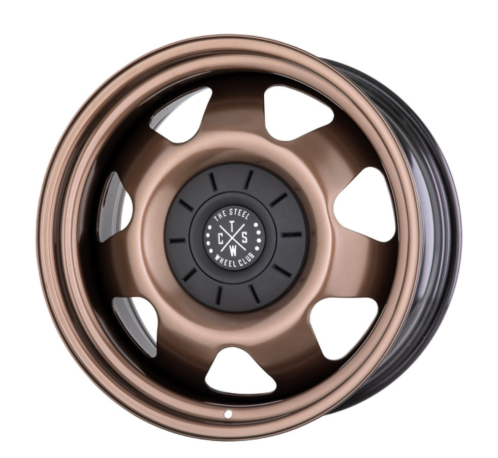 Thumbnail: 4x 20” RT7 STEEL WHEELS BRONZE 5x120