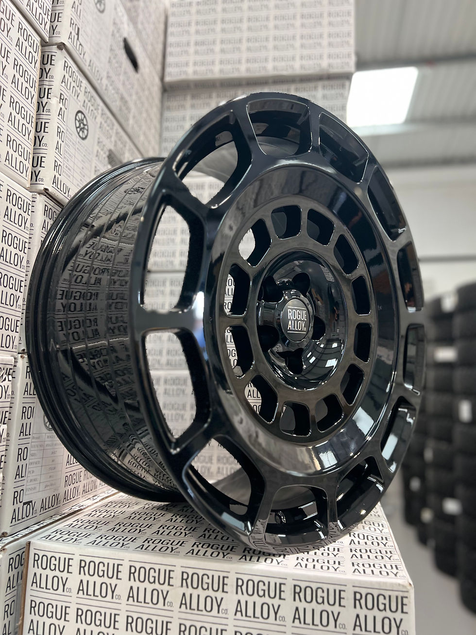 Thumbnail: 1x 22” ROGUE ROCTA GLOSS BLACK ALLOY WHEEL