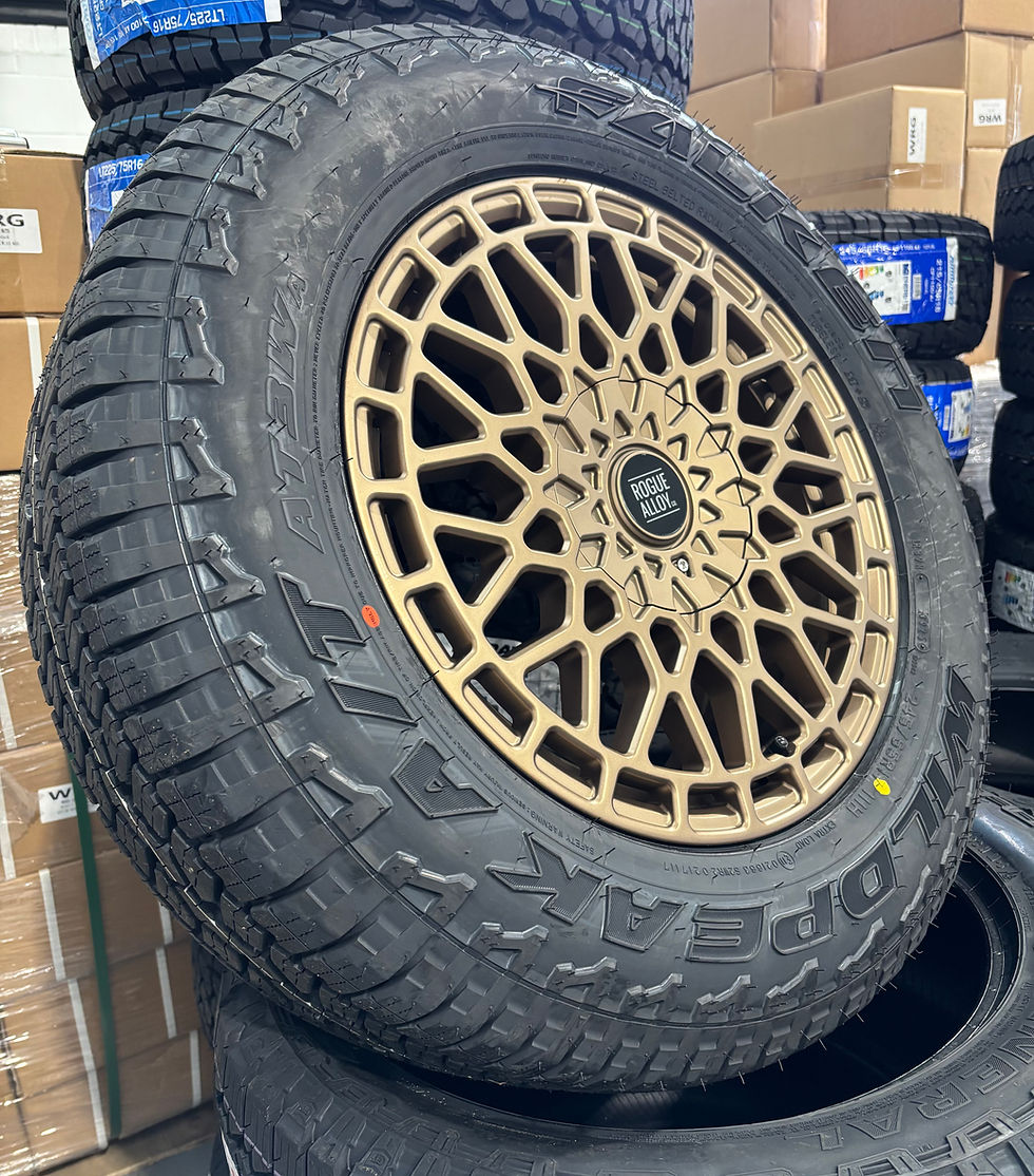 Thumbnail: 1x 17” RG SATIN BRONZE 6000KG LOAD RATING