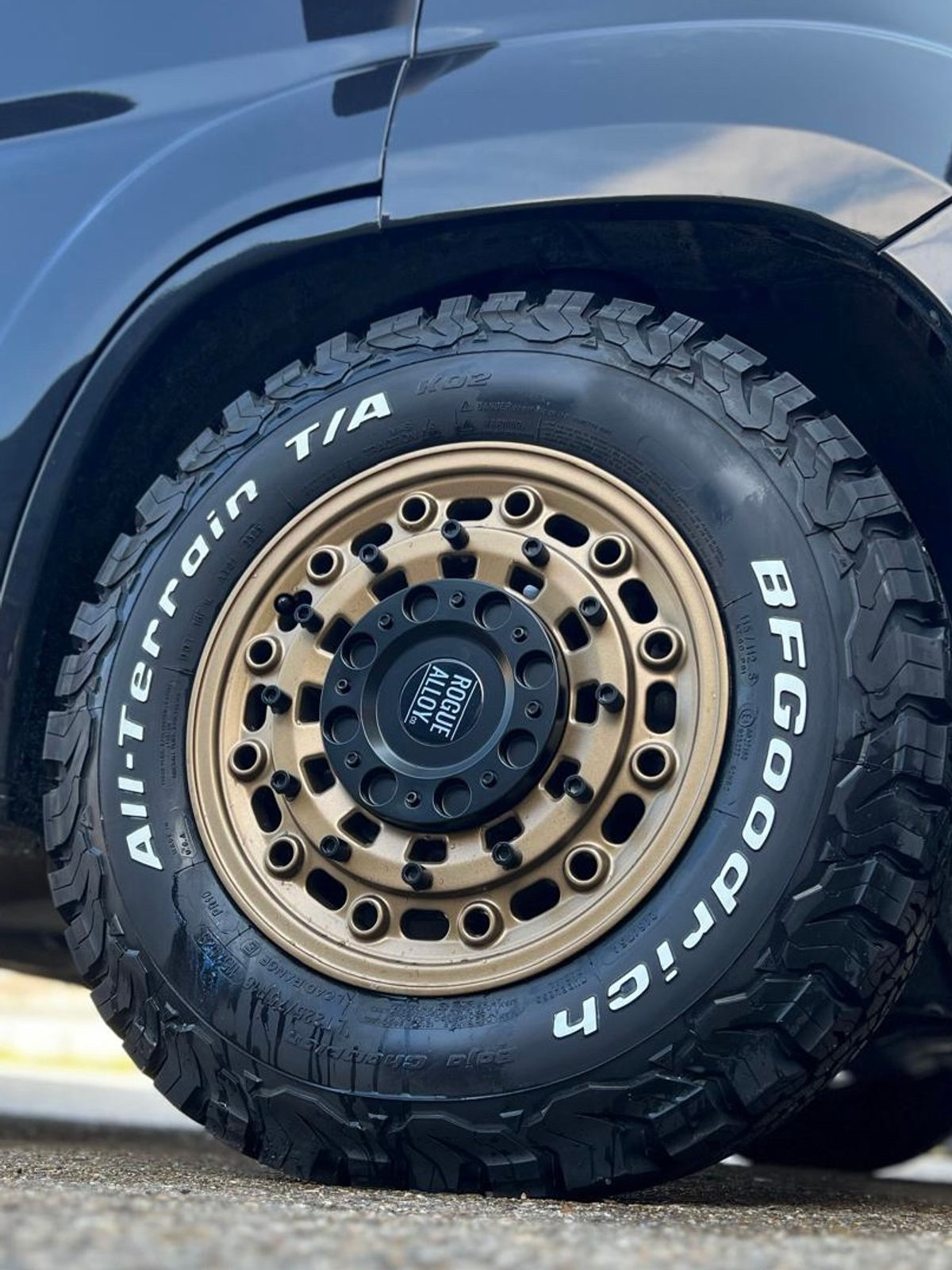 1x 16” CC1 SATIN BRONZE 5000KG LOAD RATING