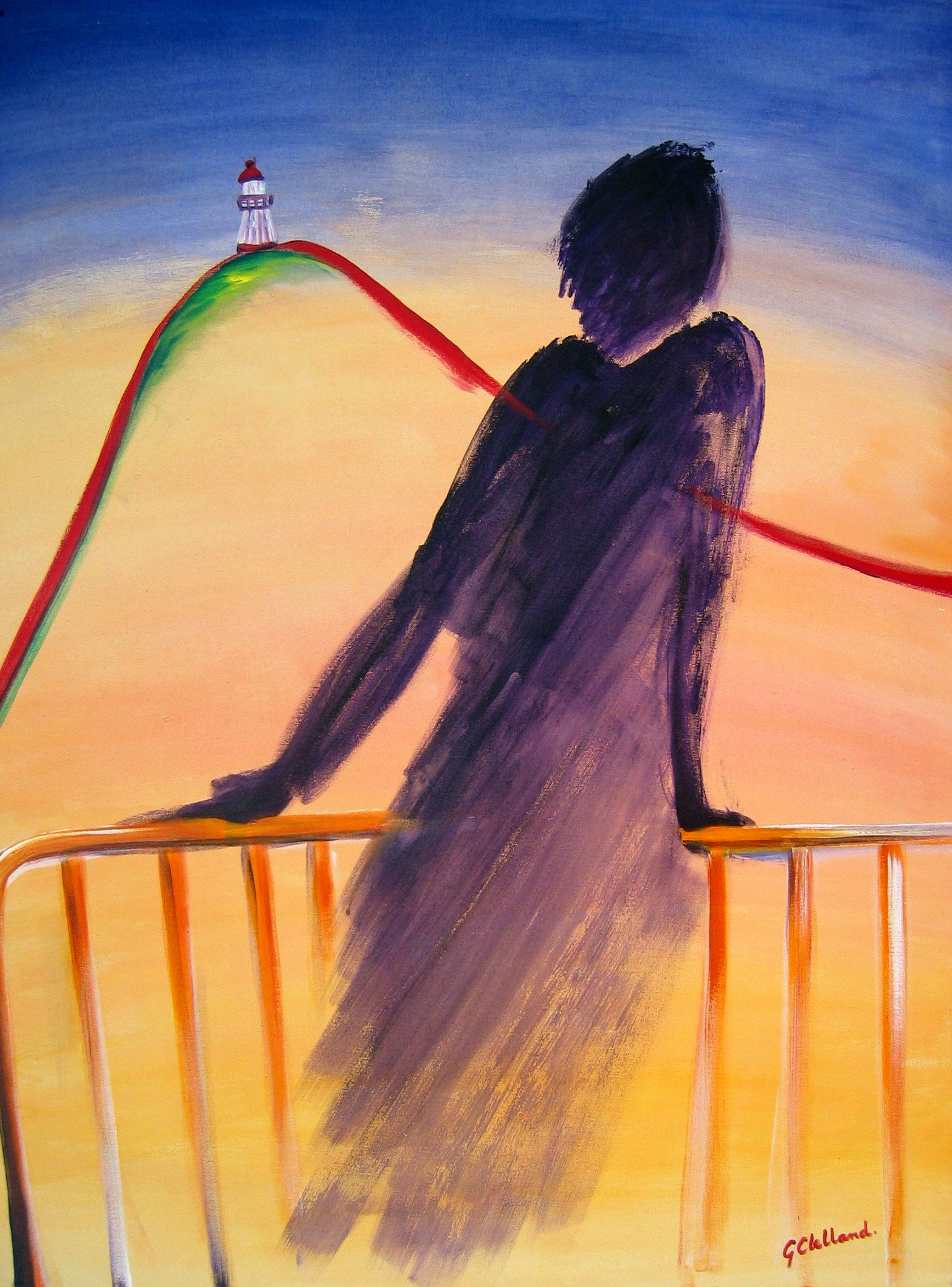 WindyDay   Acrylic and oil on stretched canvas  101x100cm