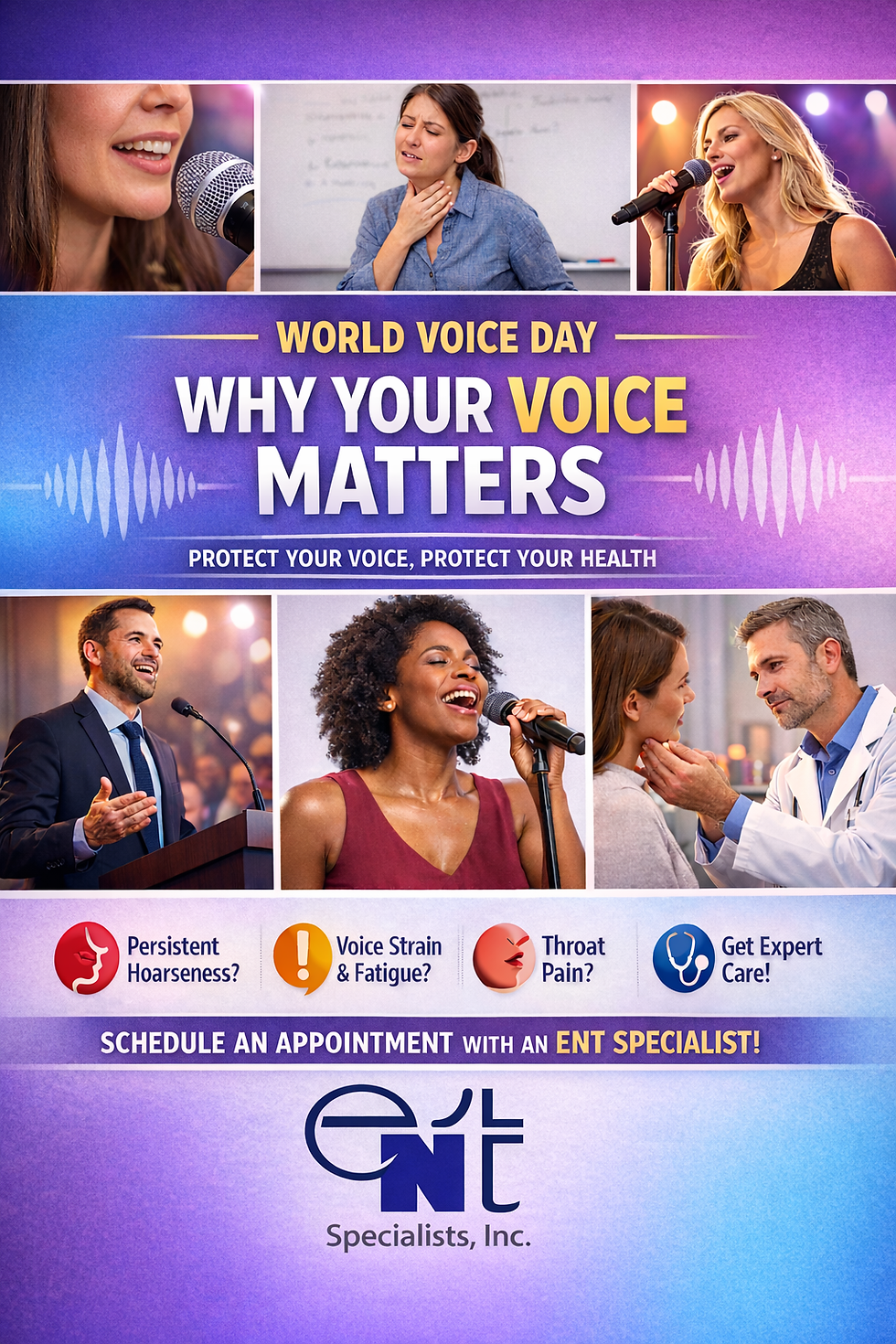 🎤 World Voice Day: Why Your Voice Deserves More Attention