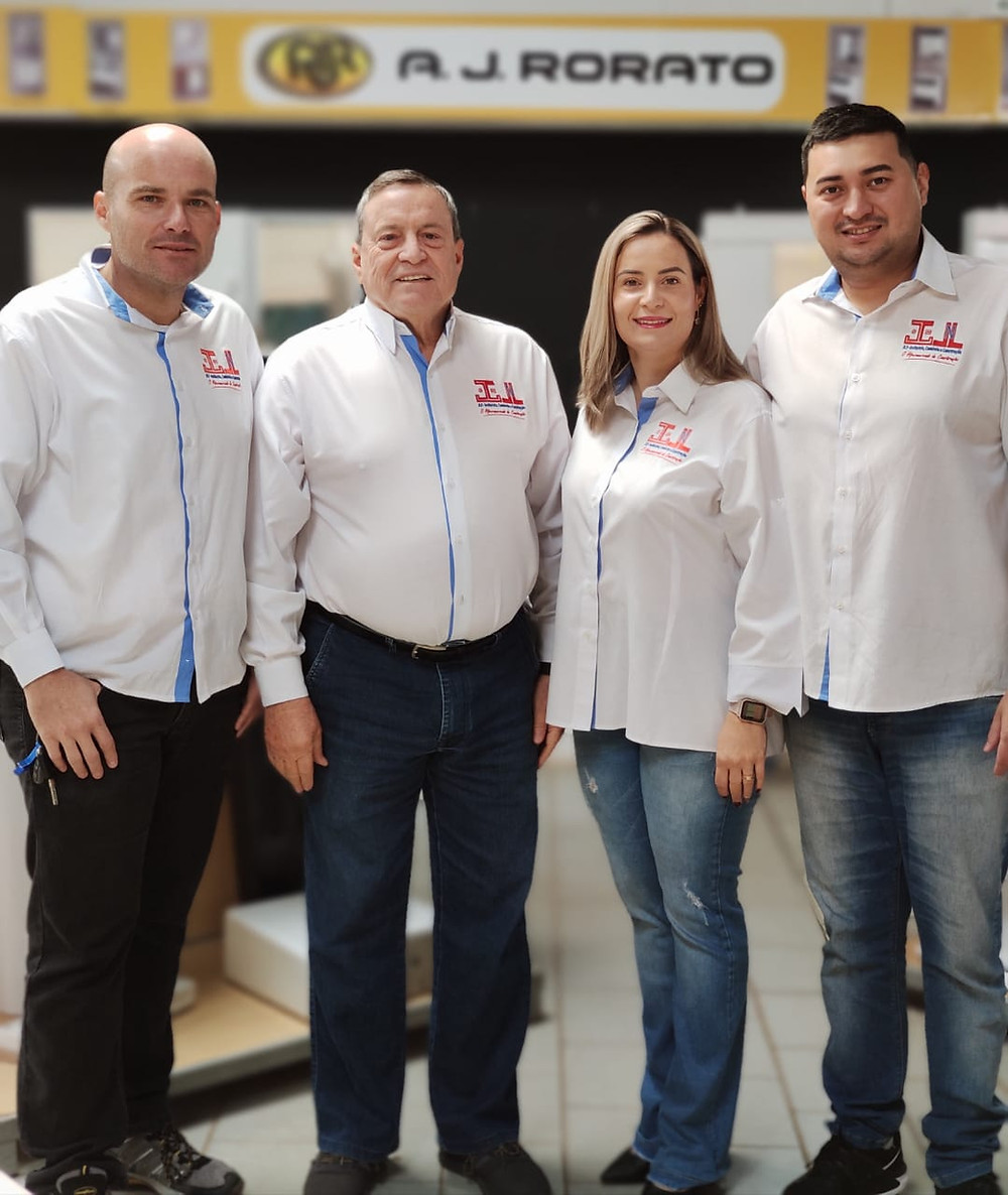 Netto, João Lozano, Ana Flávia e Leandro