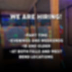 We're Hiring