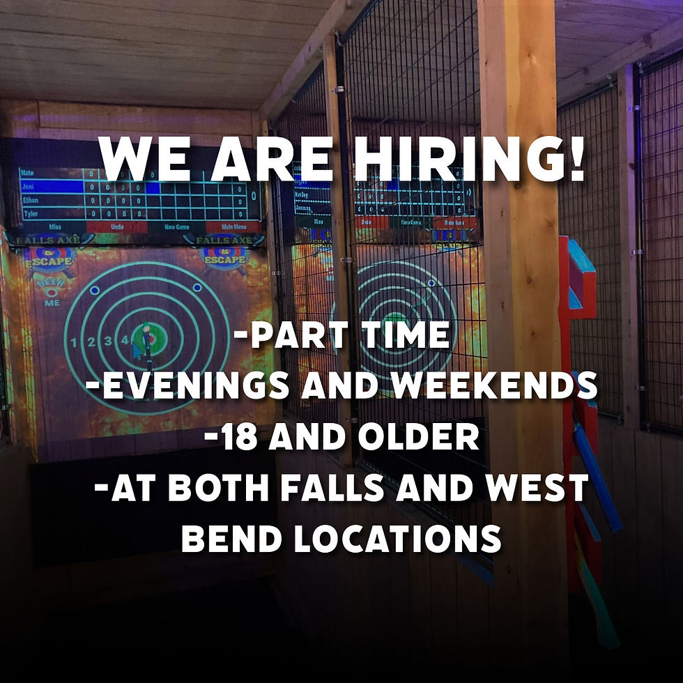 We Are Hiring