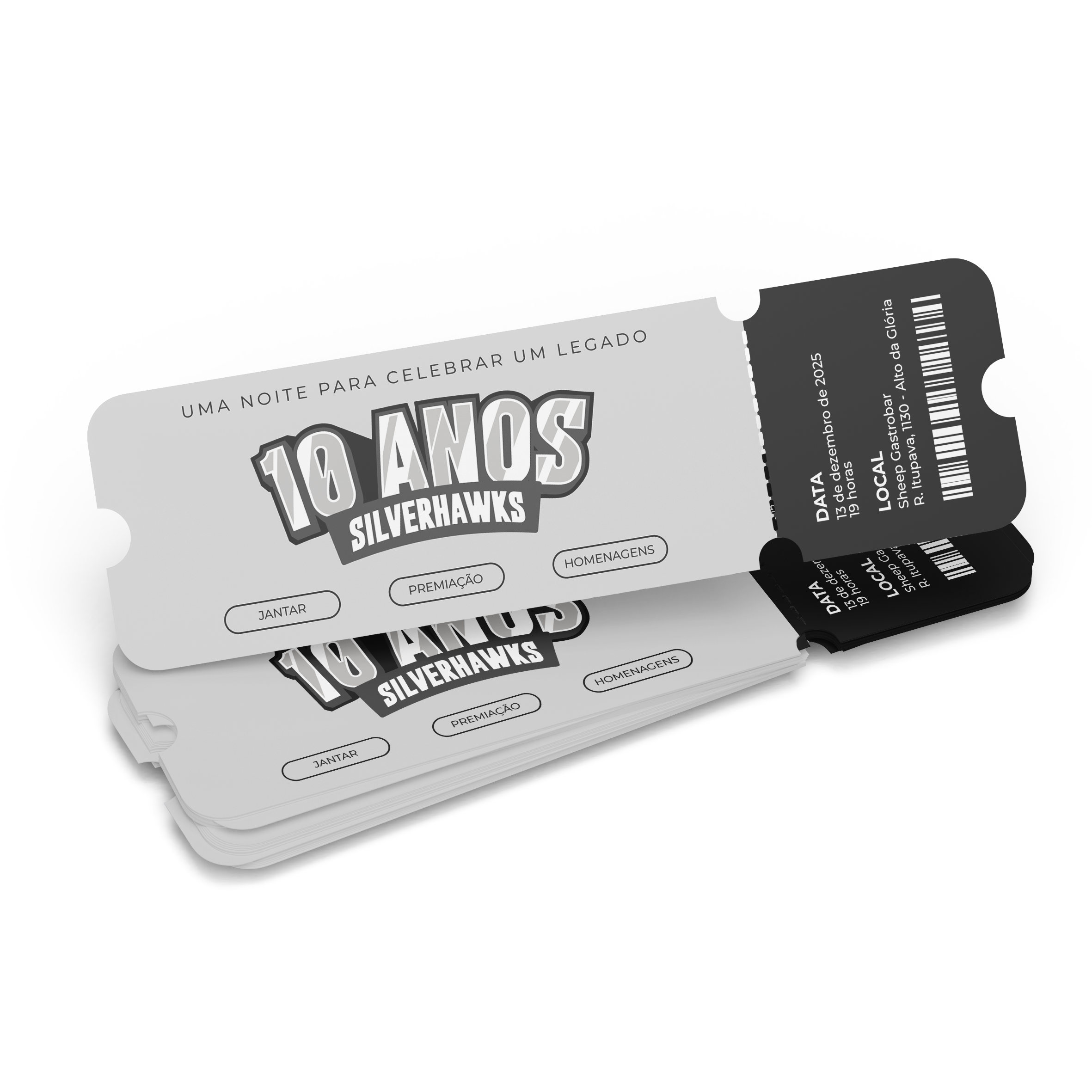 INGRESSO 10 ANOS SILVERHAWKS