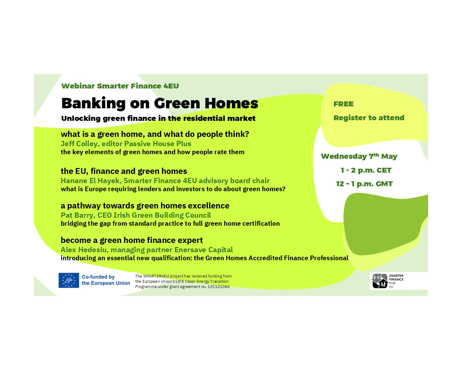Webinar - Banking on Green Homes