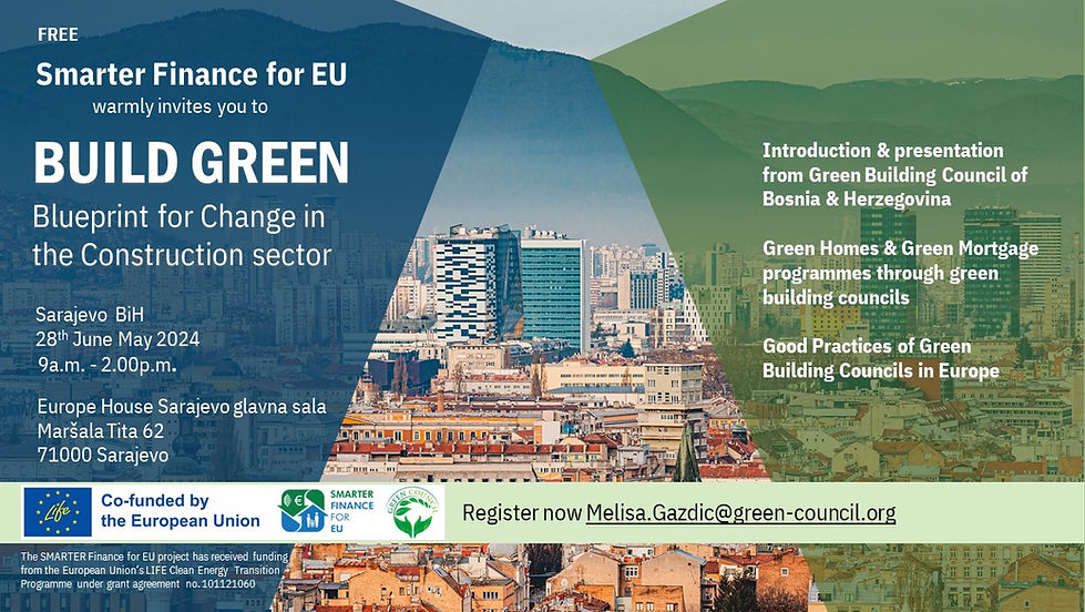 Build green - Blueprint for change in the construction sector