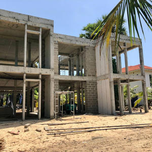 Deluxe villas under construction