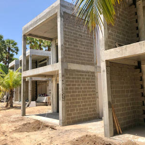 Deluxe villas under construction