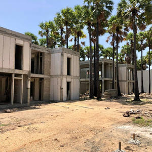 Deluxe villas under construction