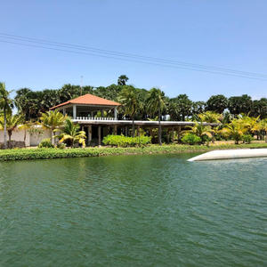 Restaurant and shop for wake park