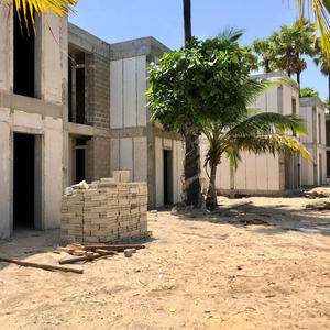 Deluxe villas under construction