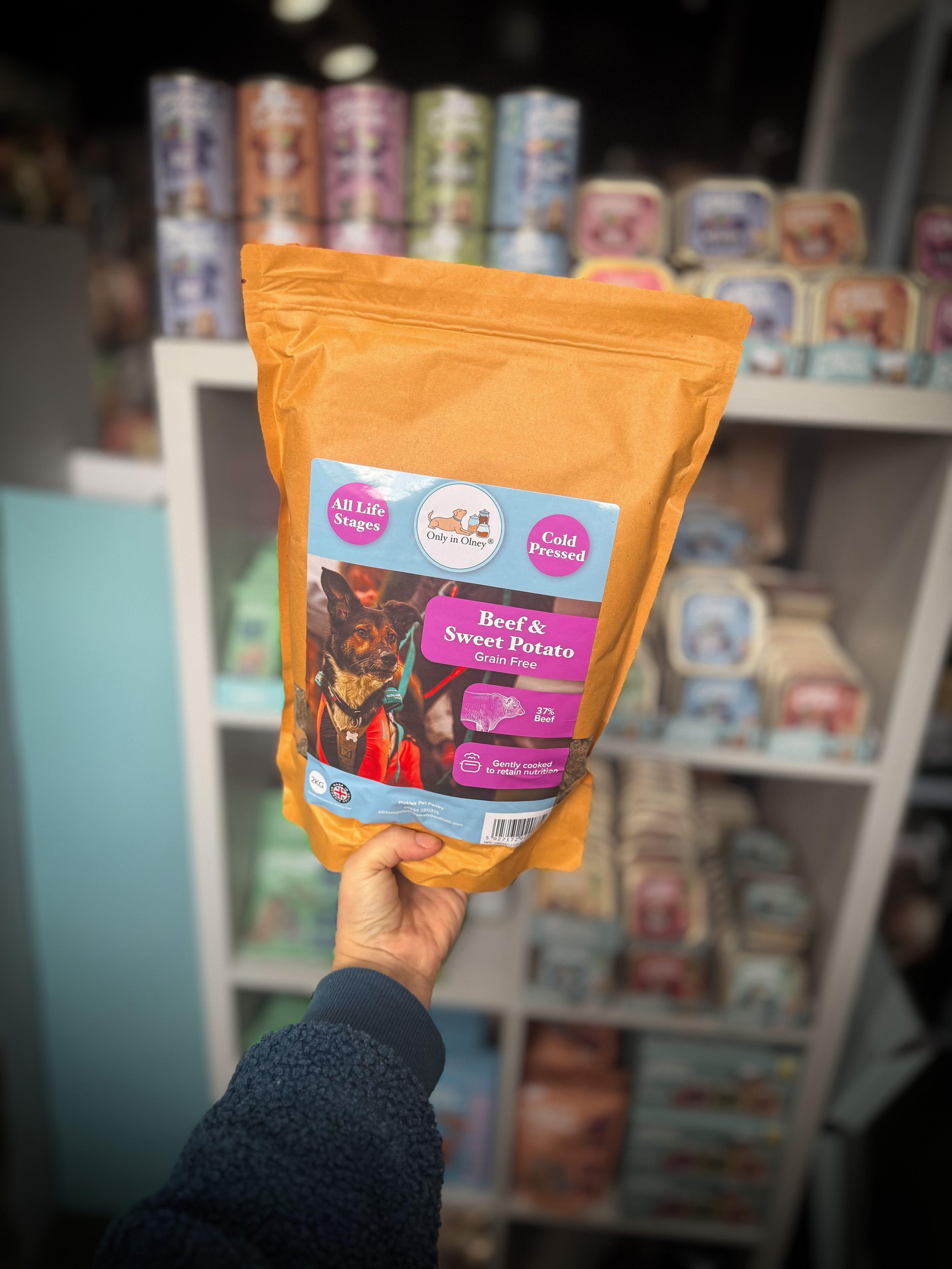 Fred’s Only in Olney – Beef & Sweet Potato Cold Pressed