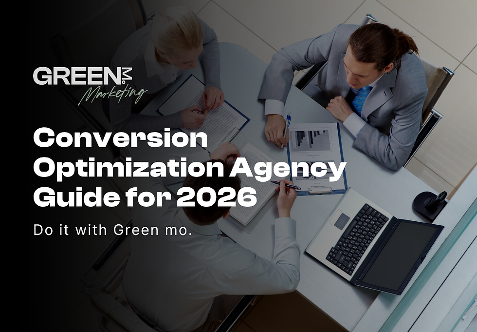 Conversion Optimization Agency Guide for 2026