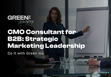 CMO Consultant for B2B: Strategic Marketing Leadership