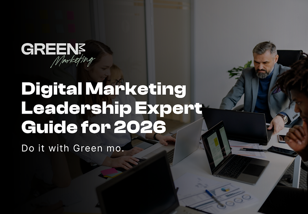 Digital Marketing Leadership Expert Guide for 2026