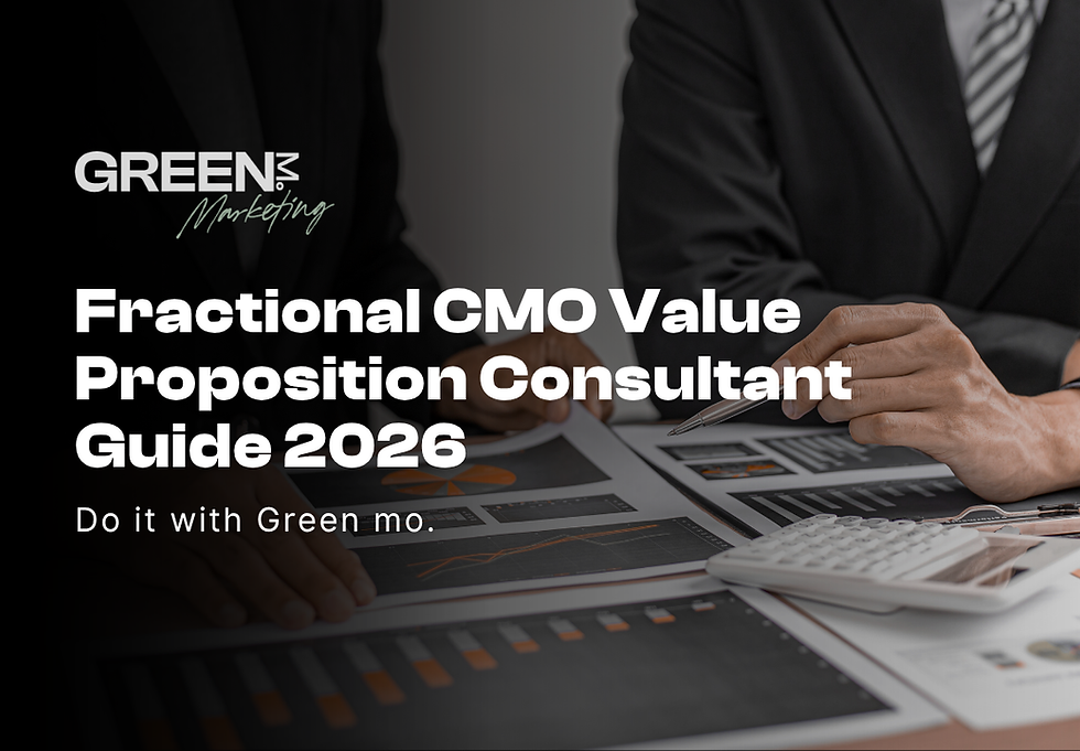 Fractional CMO Value Proposition Consultant Guide 2026