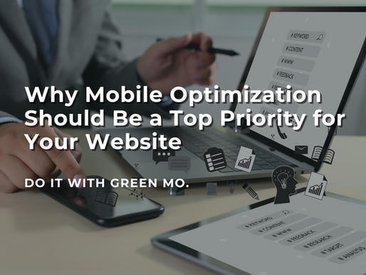 Why Mobile Optimization Should Be a Top Priority for Your Website?
