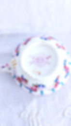 Miniature : Tasse à thé et sa sous-tasse en porcelaine - Minton, Angleterre