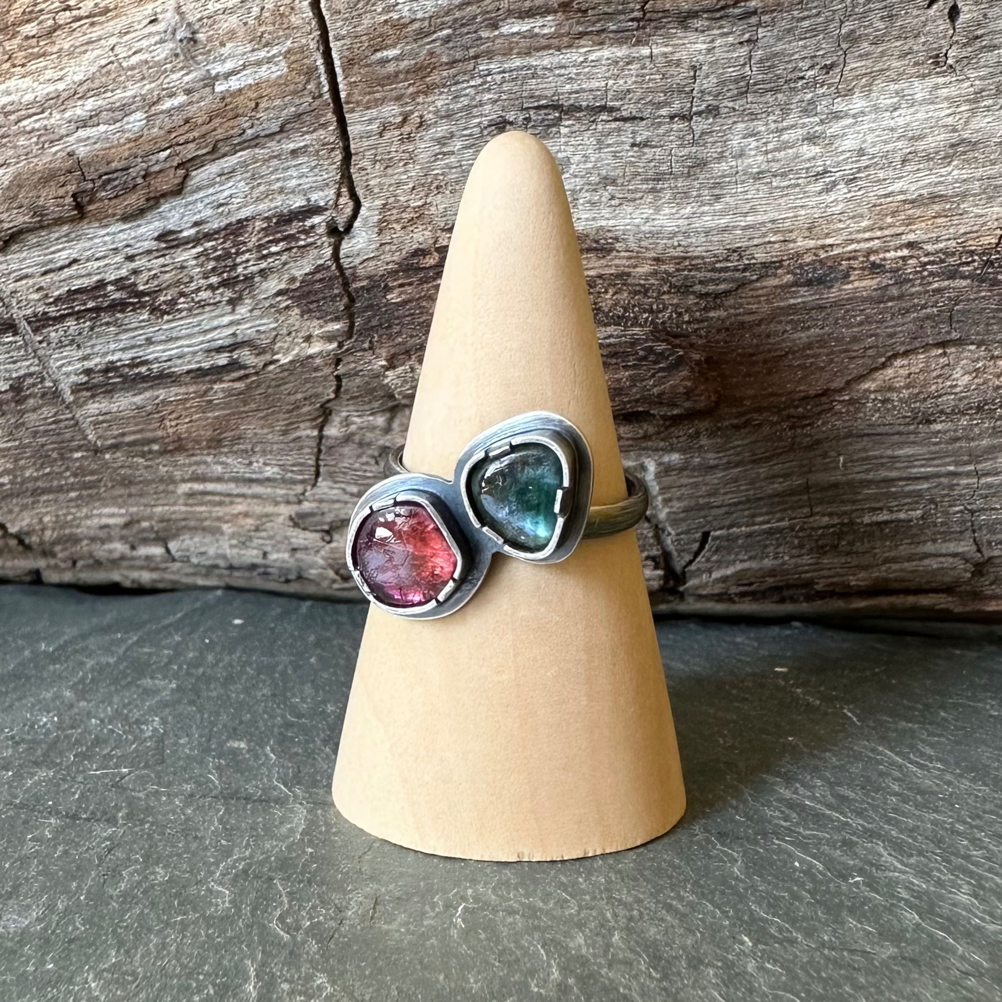 Tourmaline Pair Ring #3