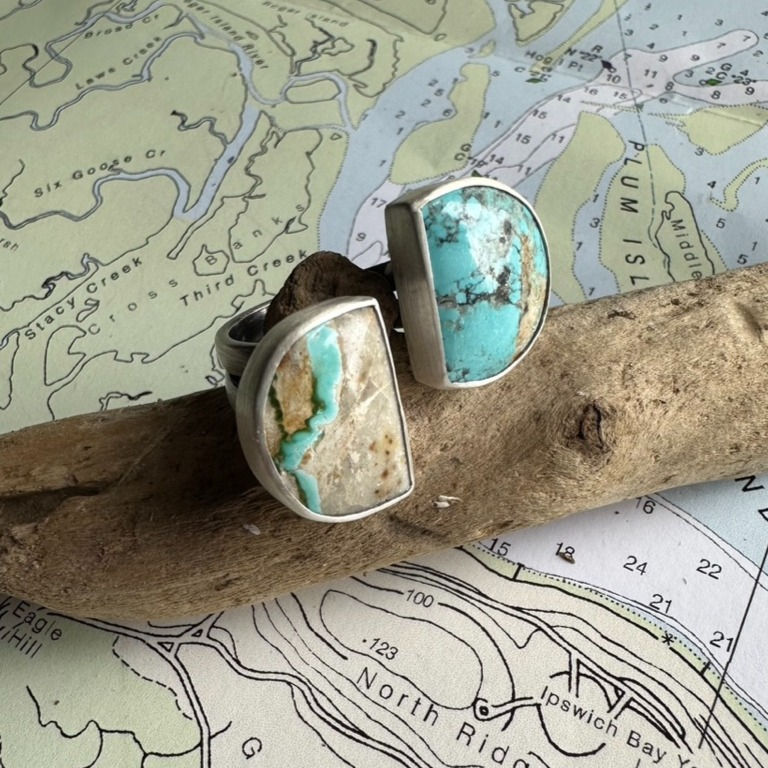 Thumbnail: Turquoise Pair Ring