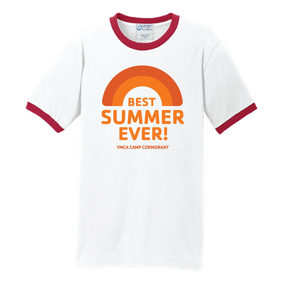 Thumbnail: Best Summer - Port & Co™ Core Cotton Ringer Tee