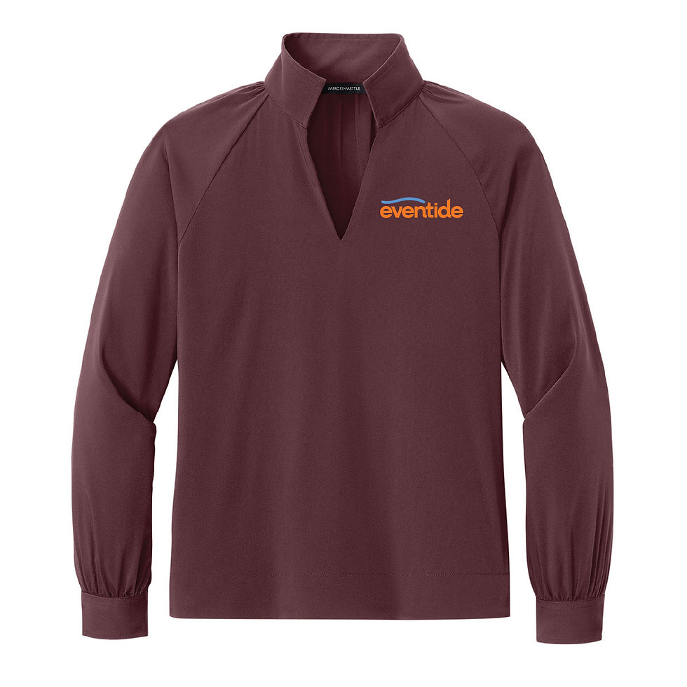 Thumbnail: Mercer+Mettle® Women’s Long Sleeve Buttery Soft Popover Blouse