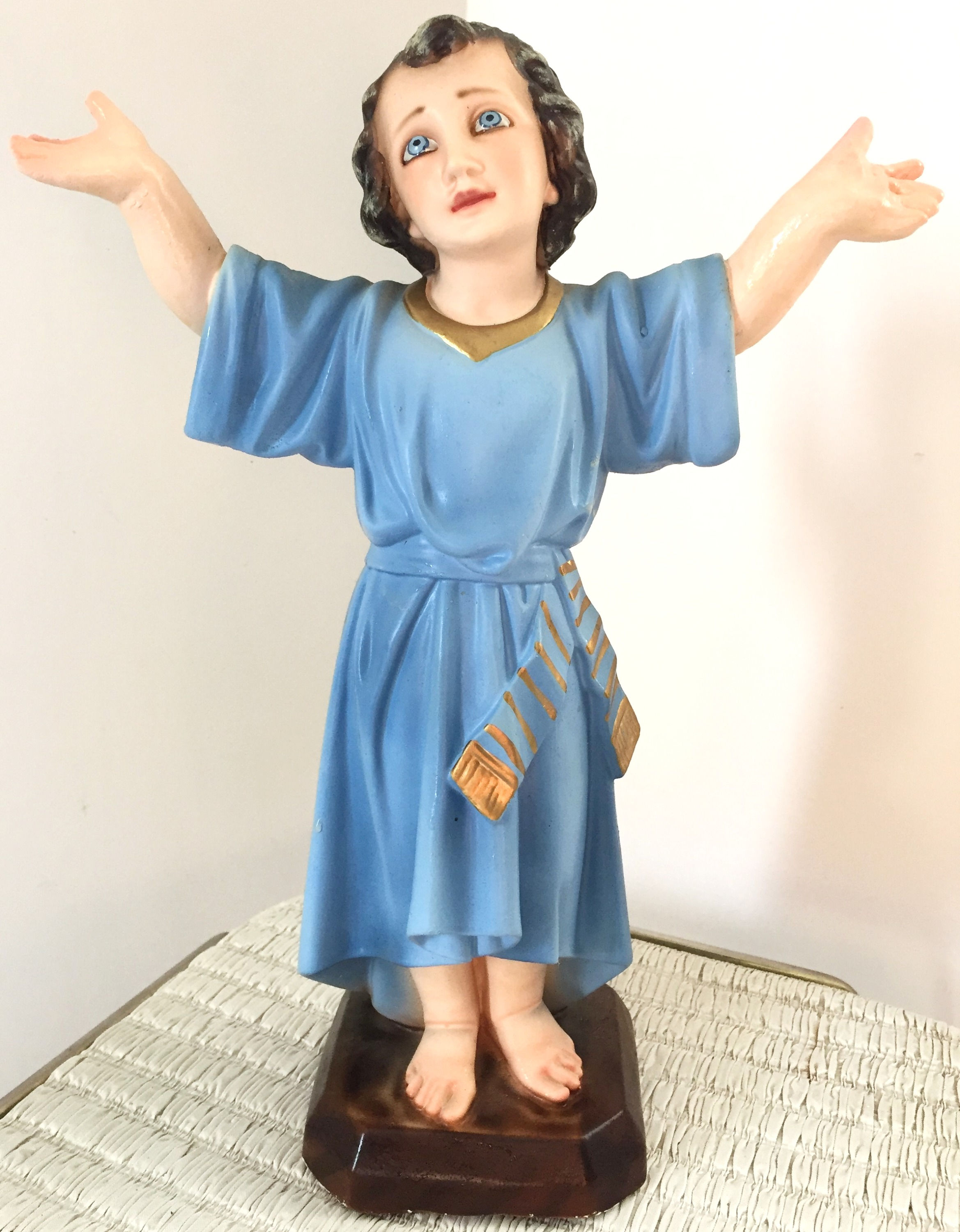 Infant Jesus (with open arms)